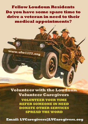 Volunteer To Drive A Vet To A Medical Appt.